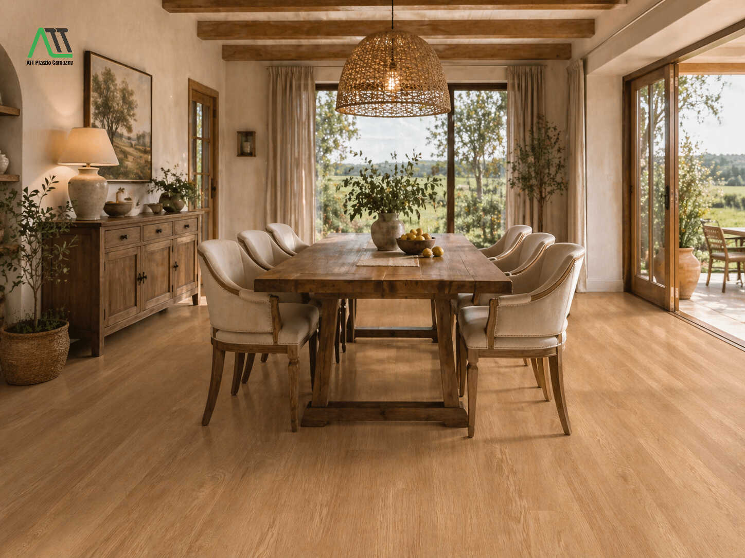 thi công sàn nhựa SPC