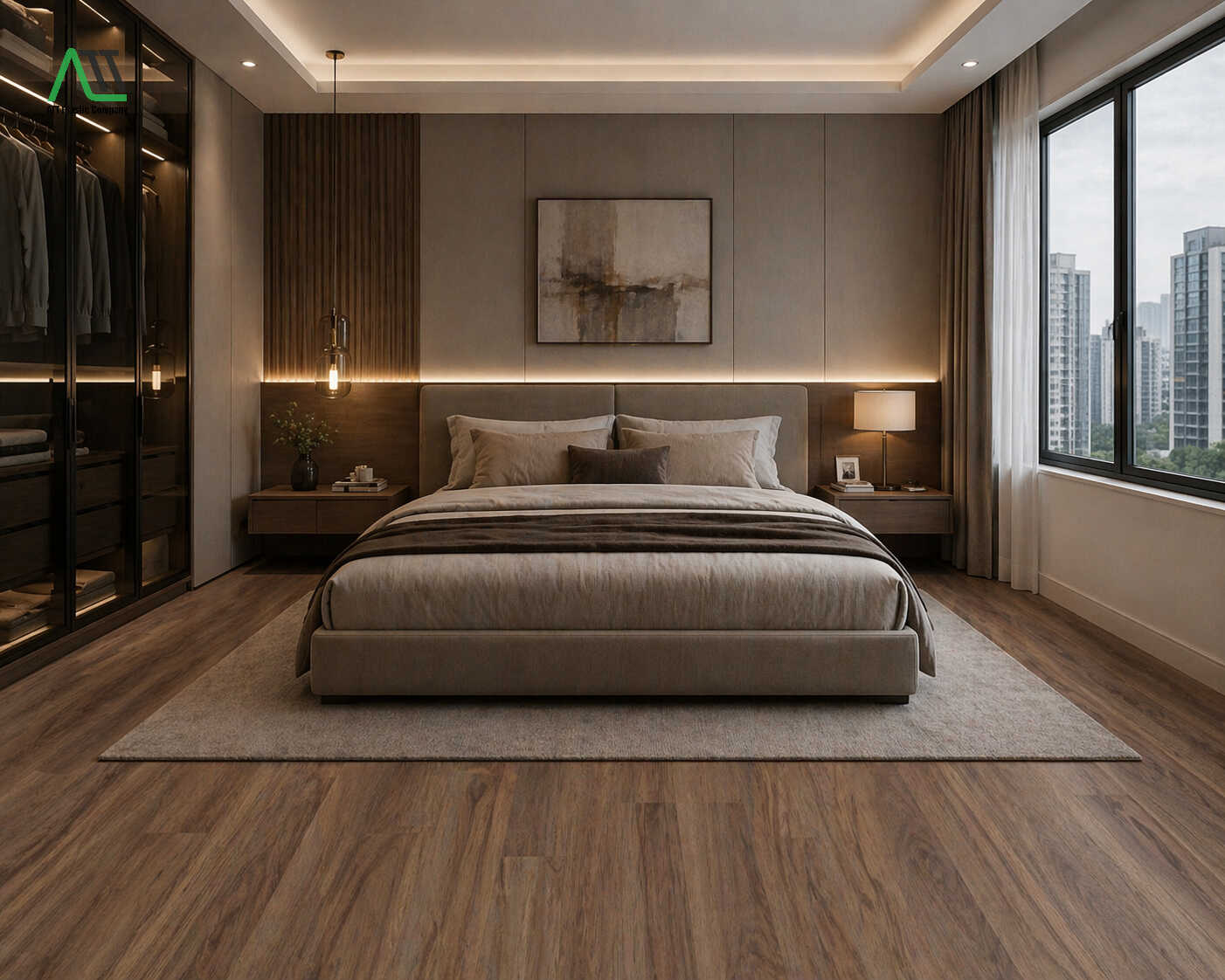 thi công sàn nhựa SPC