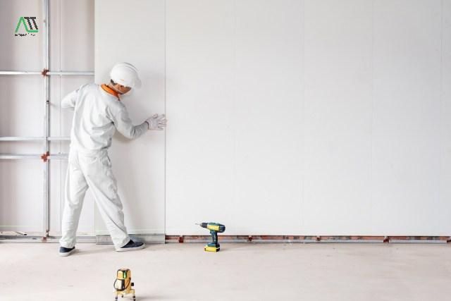 thi công tấm ốp nhựa giả đá