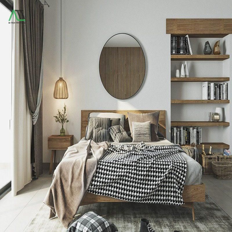 thiết kế phòng ngủ đẹp cho nam