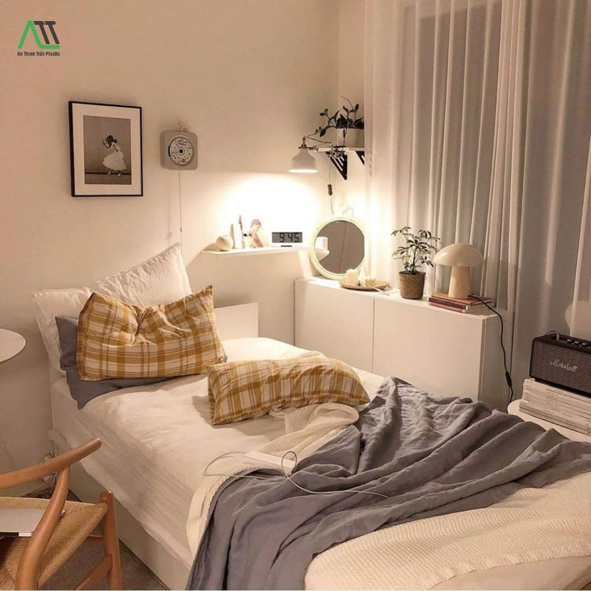 thiết kế phòng ngủ đẹp cho nữ