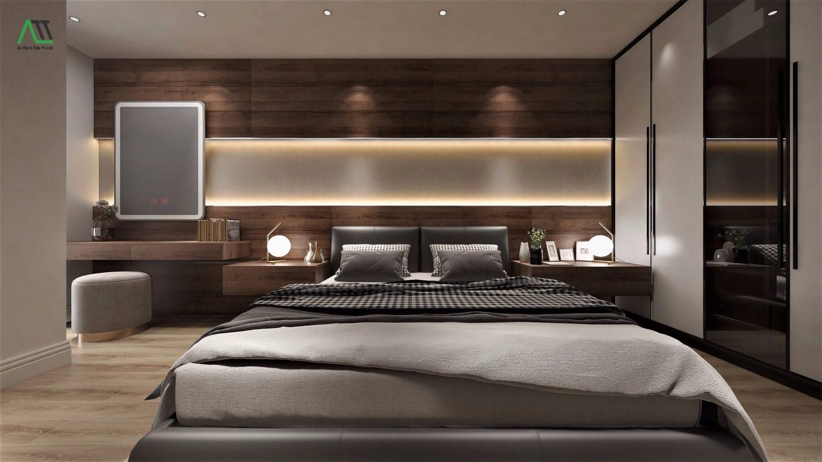 thiết kế phòng ngủ đẹp sang trọng