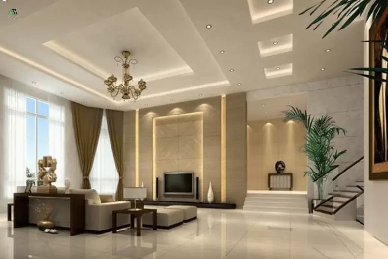 trần thạch cao giật cấp là gì