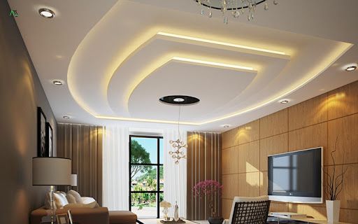 trần thạch cao giật cấp là gì