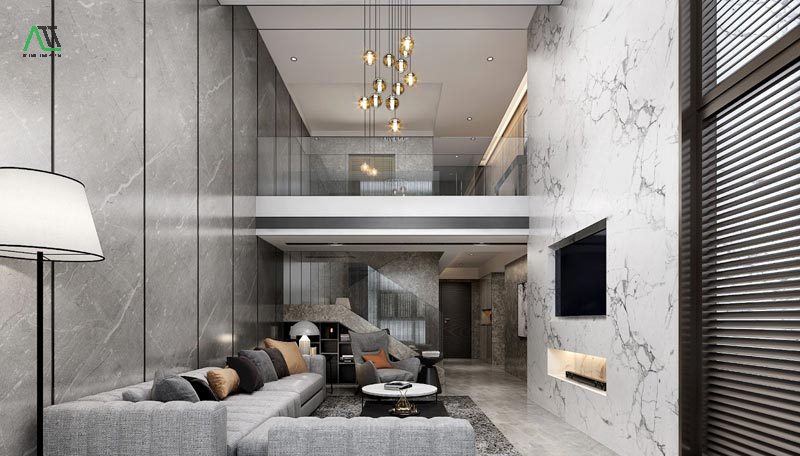 trang trí nhà bằng tấm ốp