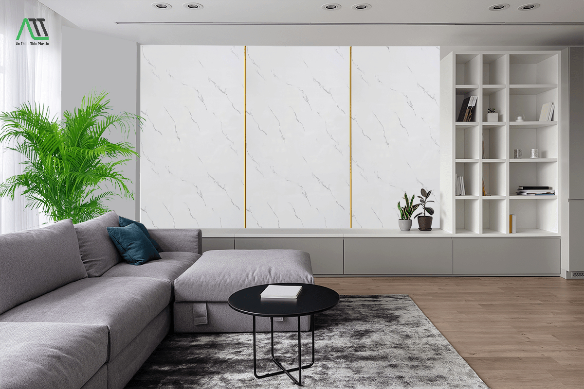 trang trí nhà bằng tấm ốp