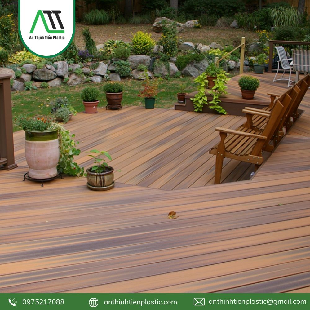 ứng dụng sàn gỗ nhựa ngoài trời