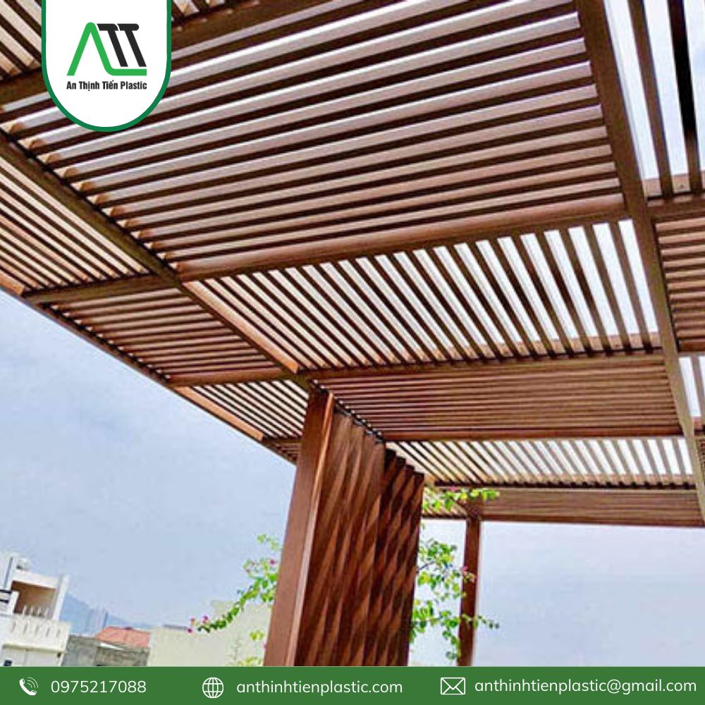 ứng dụng sàn gỗ nhựa ngoài trời