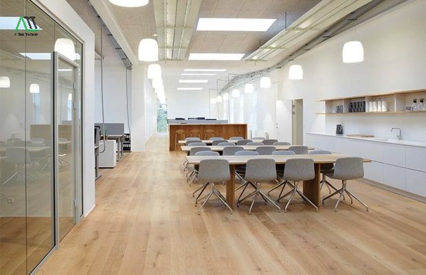 vật liệu lát sàn văn phòng