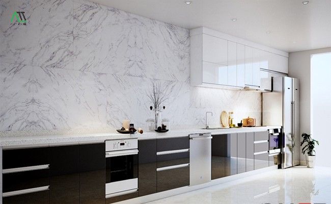vật liệu ốp tường nhà bếp