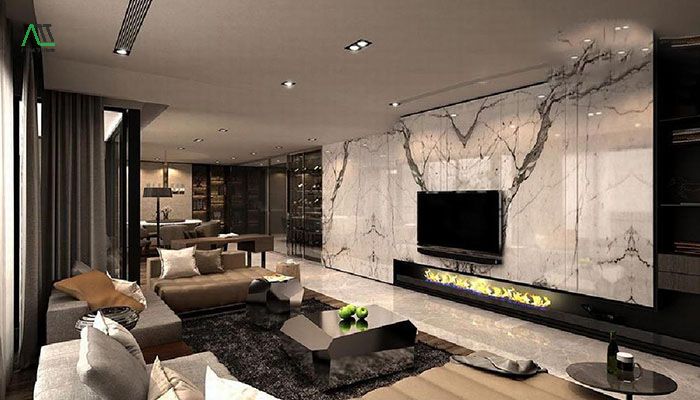 vật liệu ốp tường trong nhà