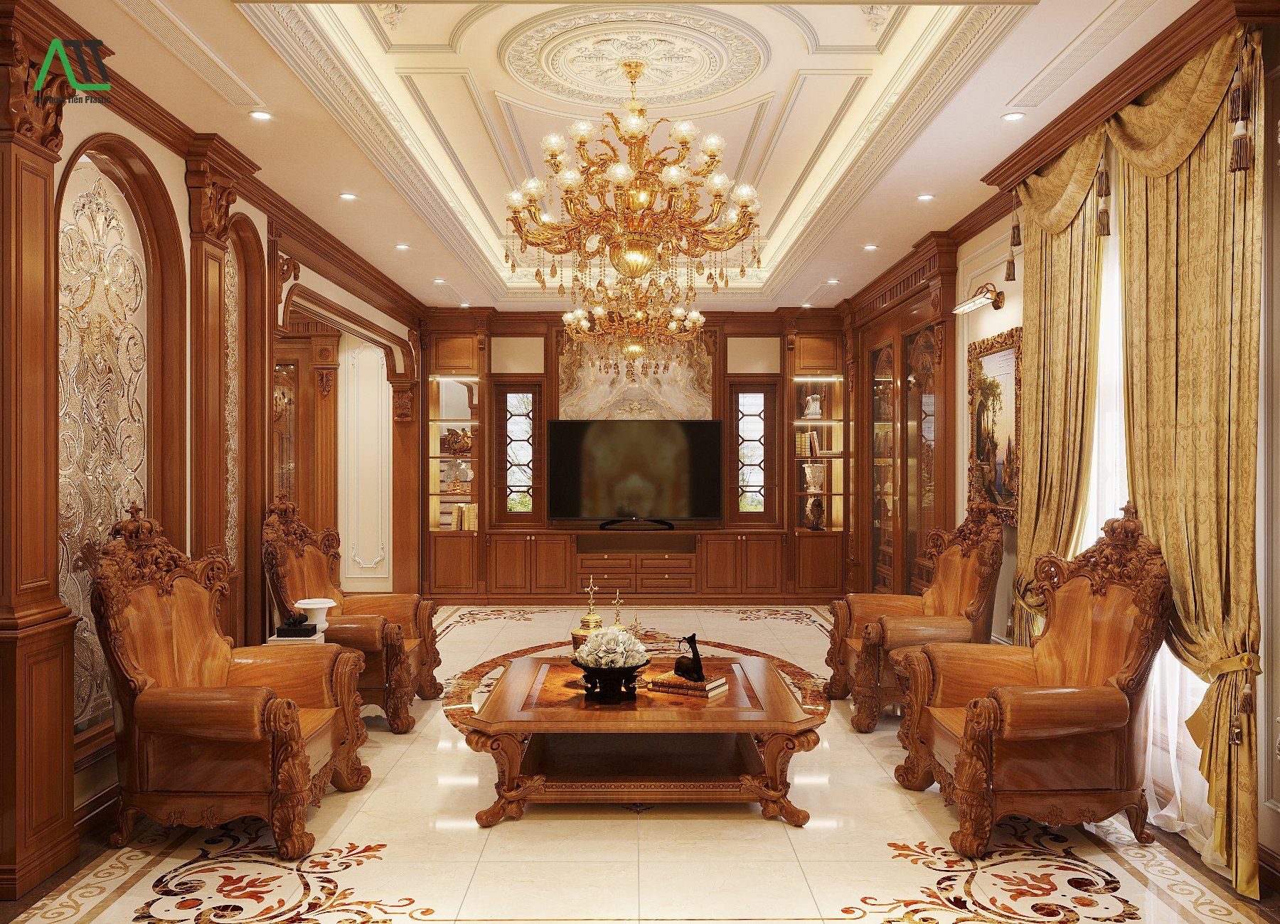 vật liệu ốp tường trong nhà