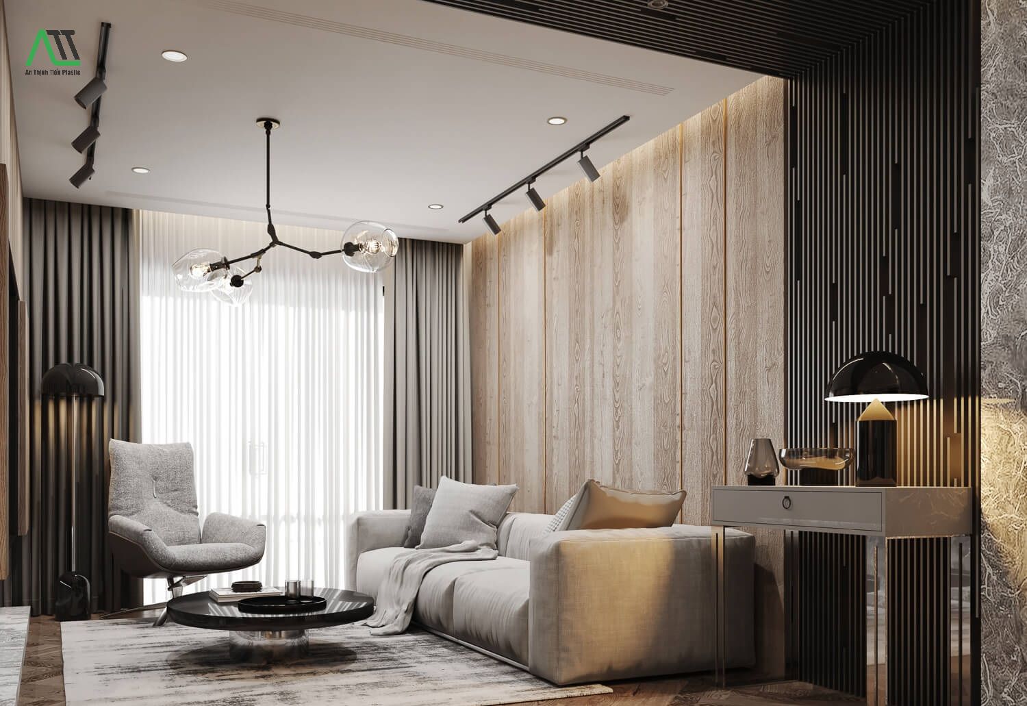 vệ sinh tấm nhựa giả gỗ ốp tường