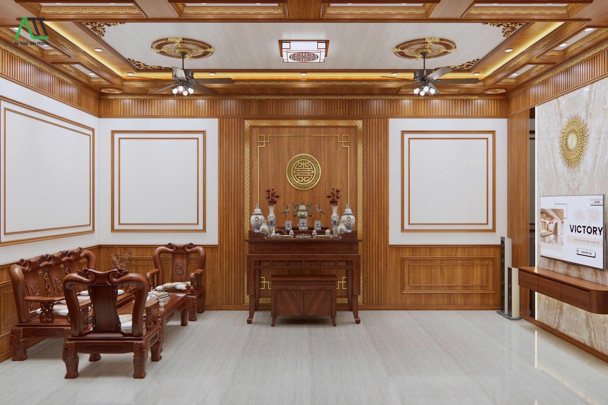 vệ sinh tấm nhựa ốp tường pvc nano