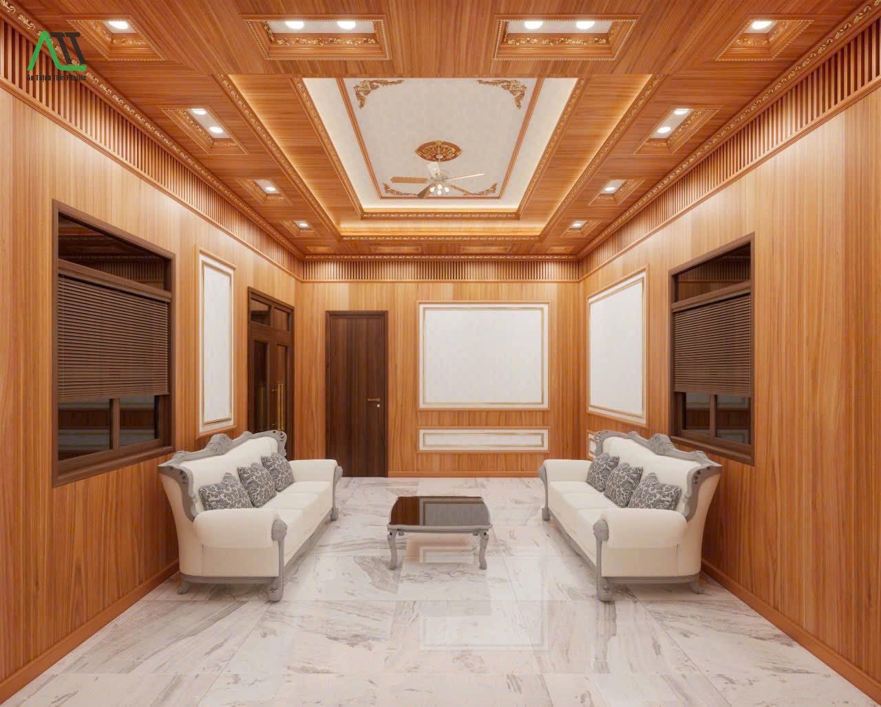 vệ sinh tấm nhựa ốp tường pvc nano