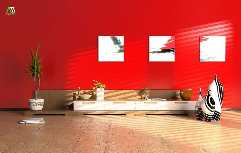 Những mẫu nội thất đẹp màu đỏ