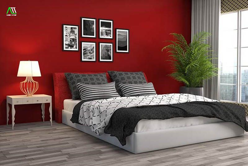 Những mẫu nội thất đẹp màu đỏ