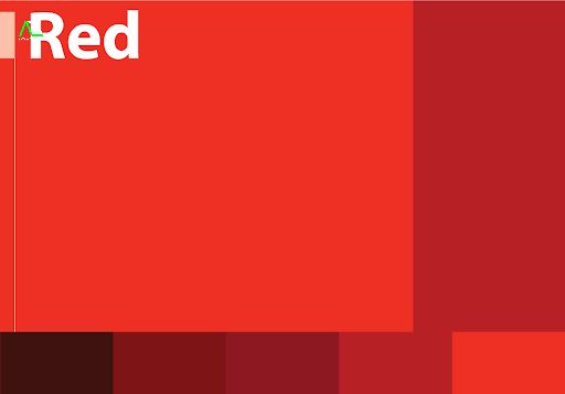 Những mã màu đỏ cơ bản