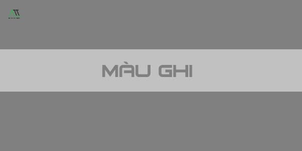 ý nghãi của màu xám