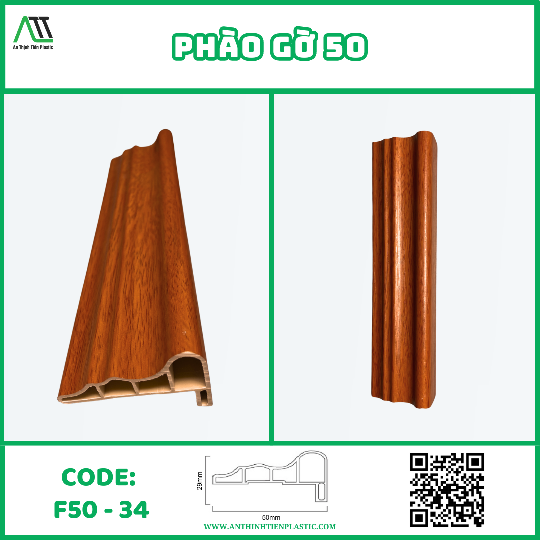 Phào gờ 50 (F50-34)