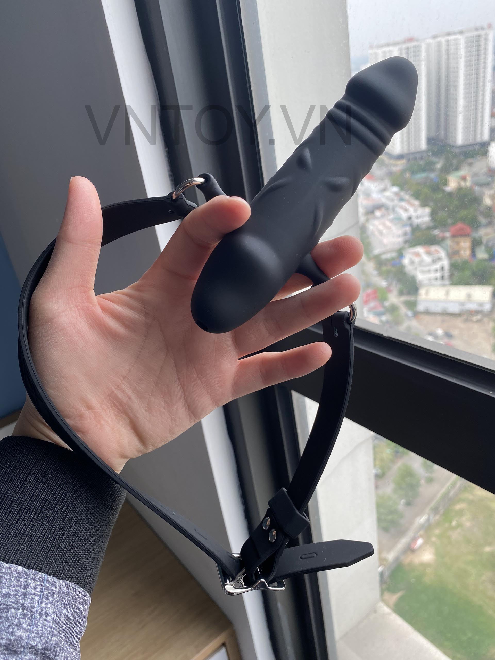 Dương vật giả có dây đeo dành cho Les 2 đầu Silicon