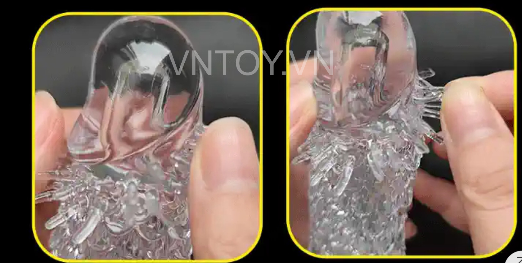 Bao cao su đôn dên vảy rồng