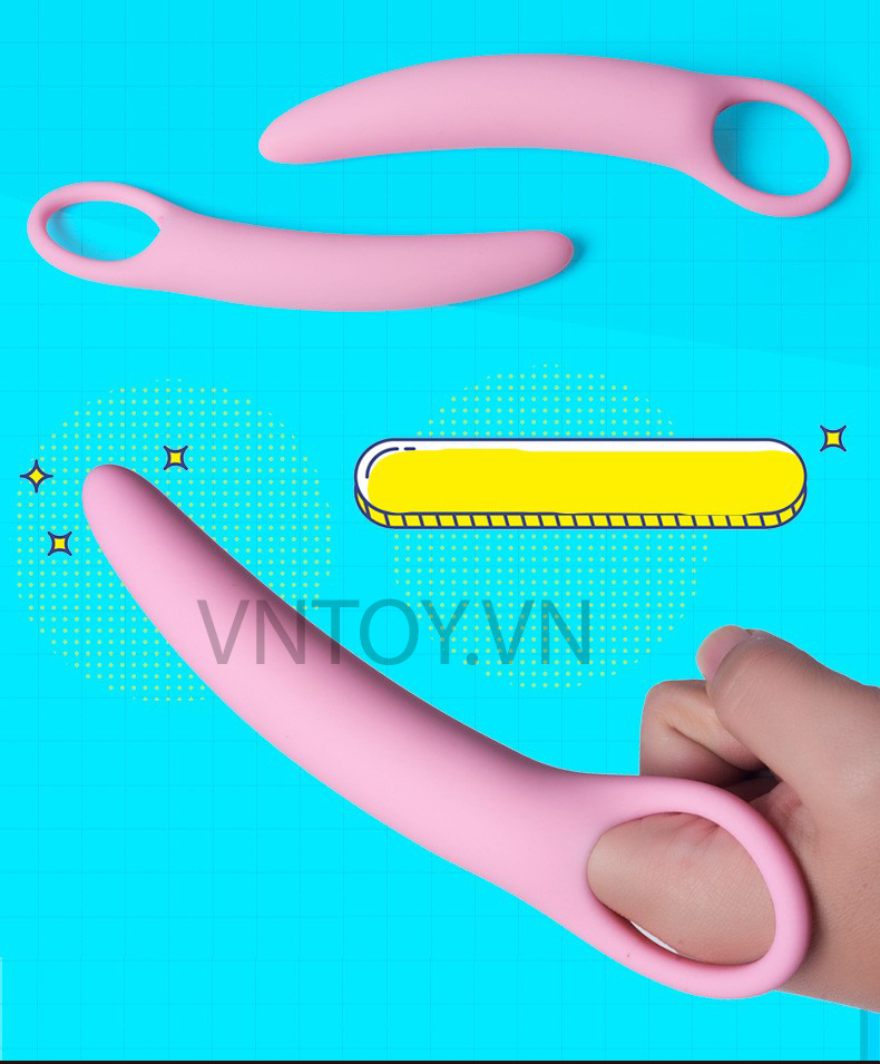 Dụng cụ cắm hậu môn hình lưỡi liềm