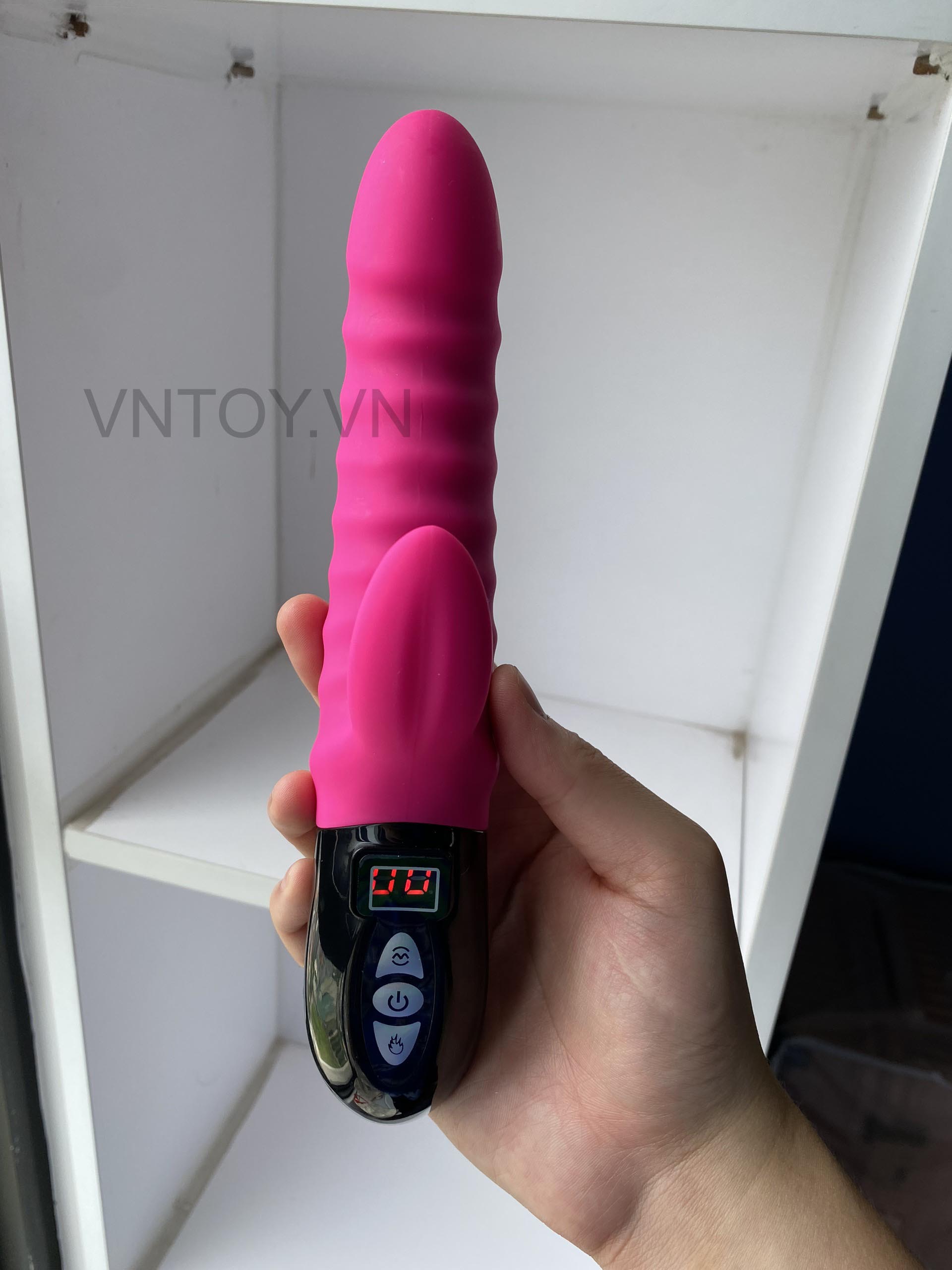 Dương vật giả kỹ thuật số rung rẽ nhánh cao cấp