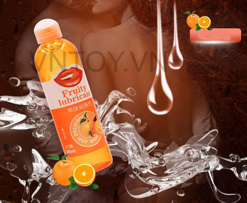 Gel bôi trơn hương trái cây massage Body BJ nuốt được Fruity Lubricant