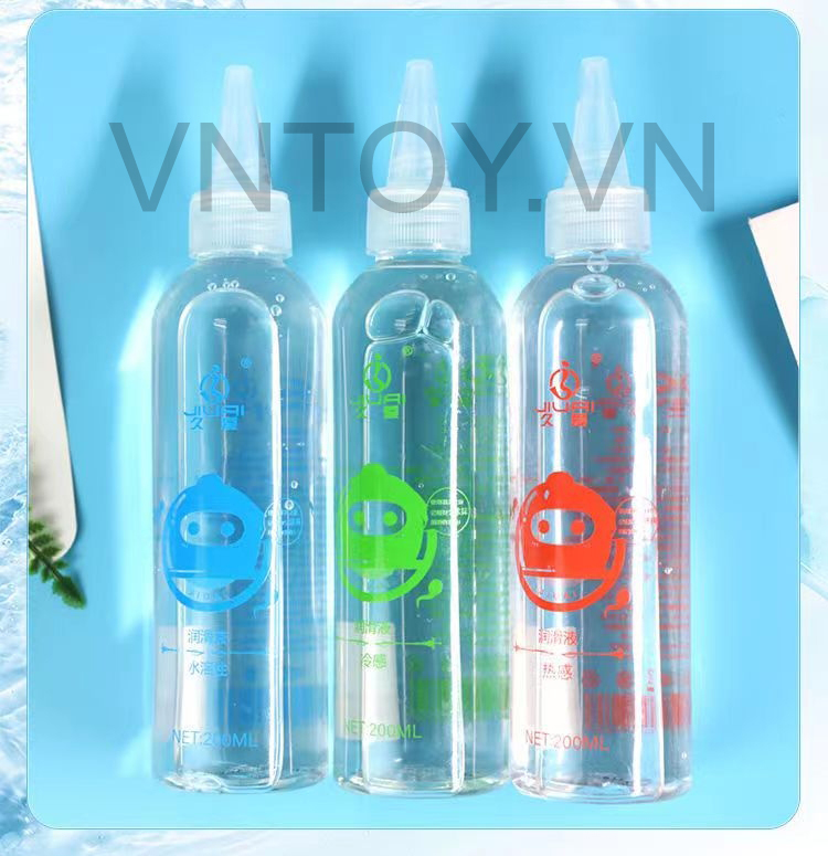 Gel bôi trơn cơ thể Jiuai nhiều hương vị chai 200ml