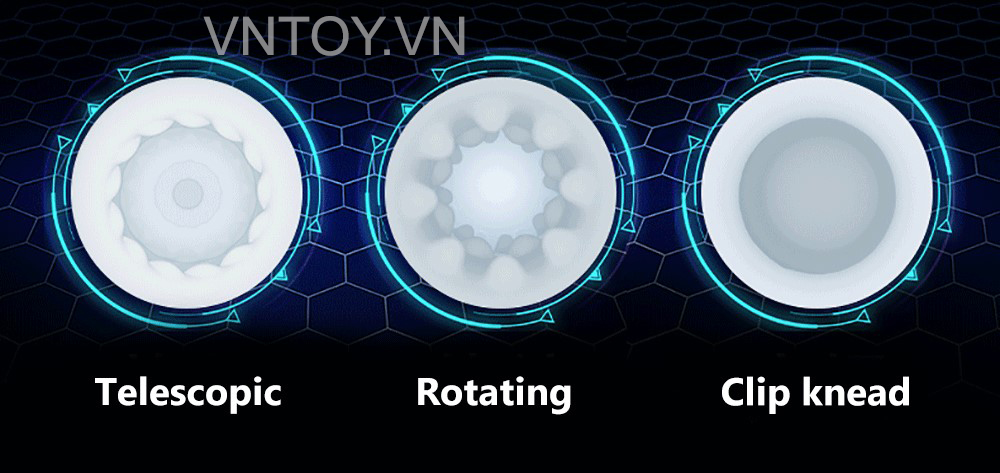 Âm đạo giả gắn tường xoay thụt âm thanh siêu cấp