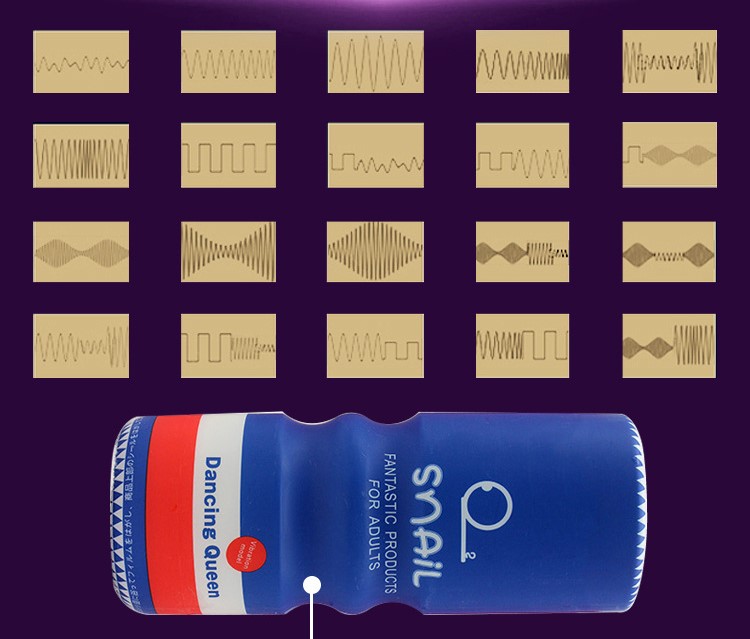 Cốc Thủ Dâm Snail Nhiều Chế Độ Rung - Trải Nghiệm Cực Khoái Tuyệt Đỉnh