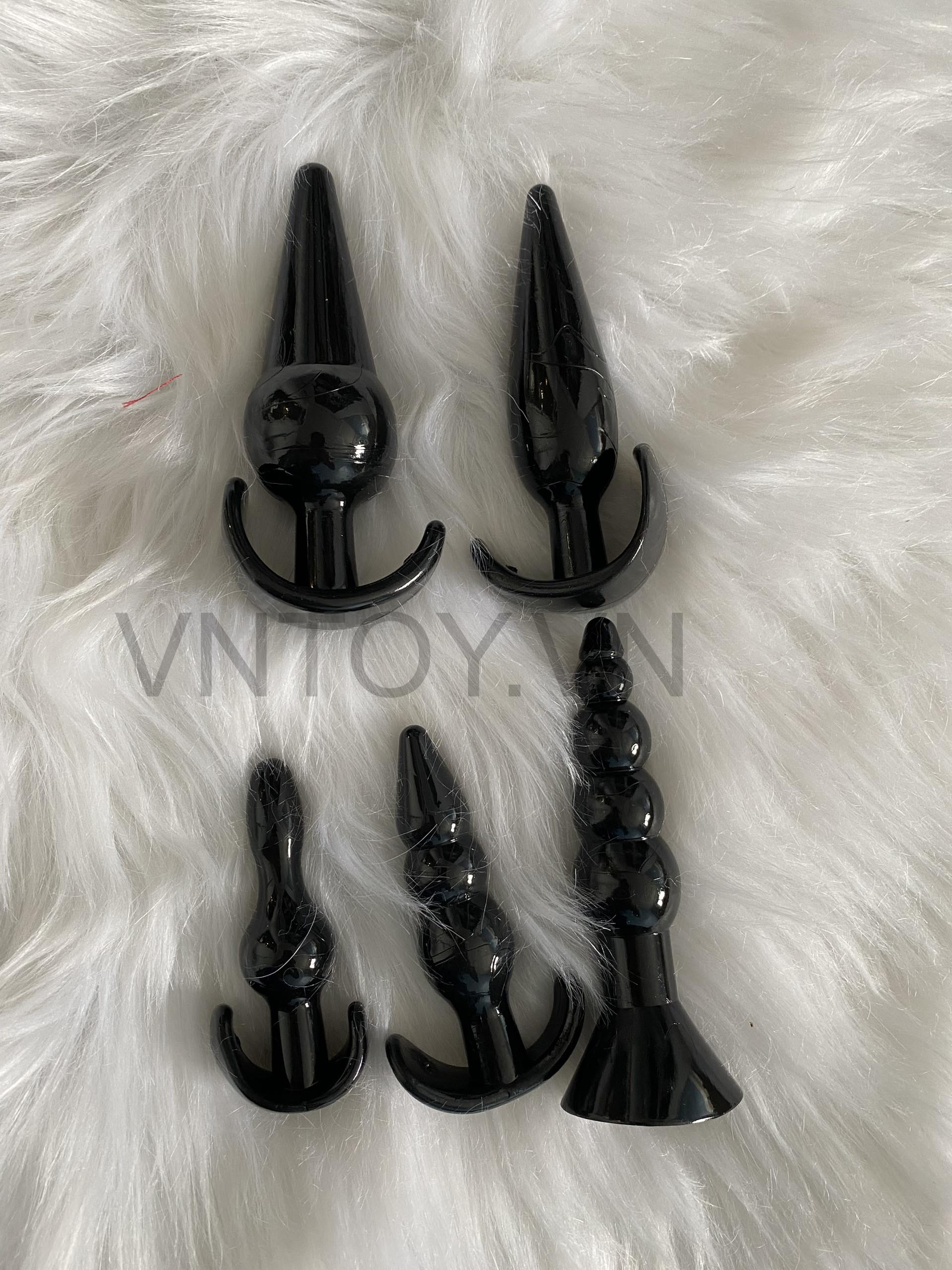 Set phích cắm hậu môn Silicon 5 món và 6 món