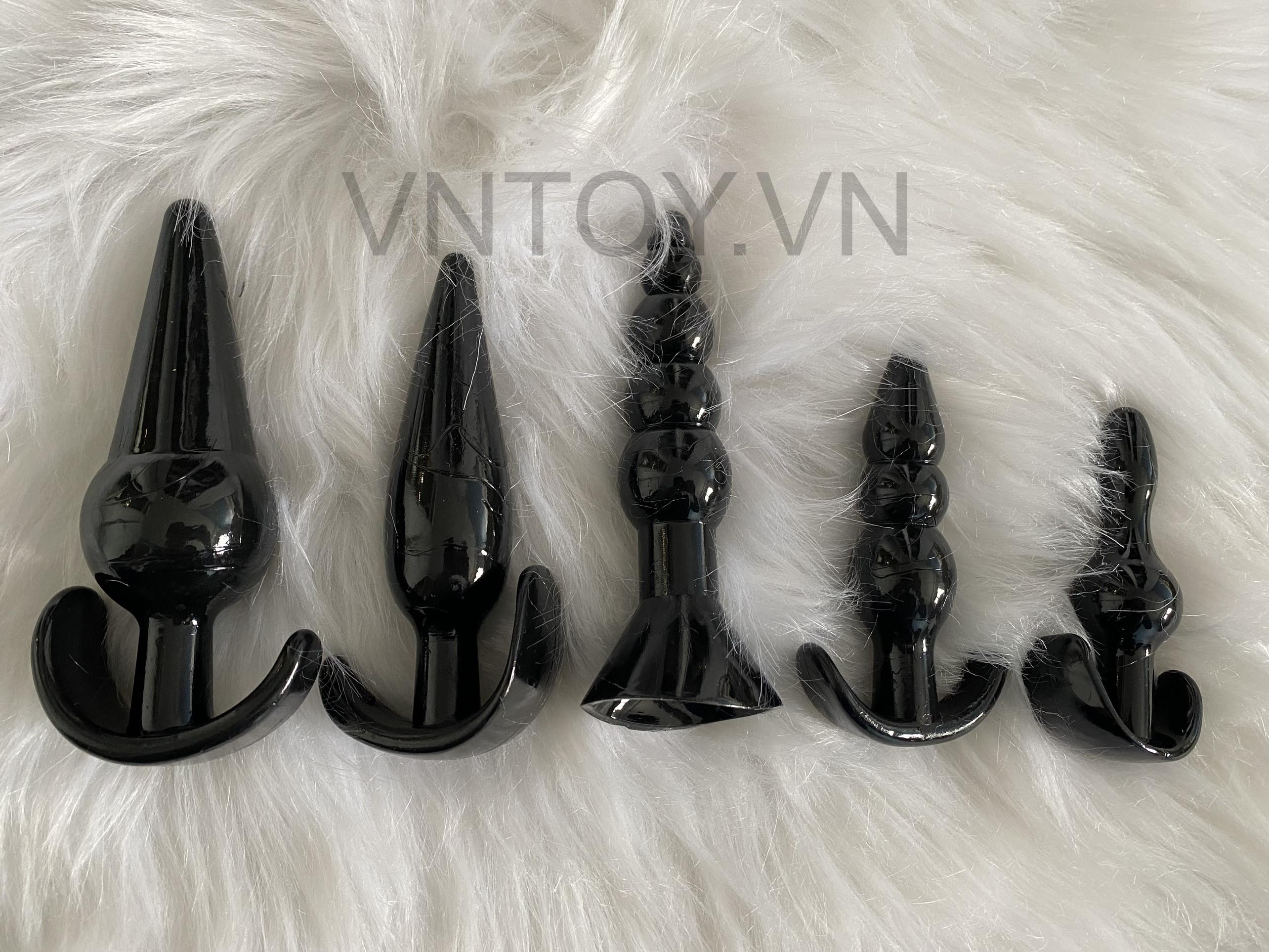 Set phích cắm hậu môn Silicon 5 món và 6 món