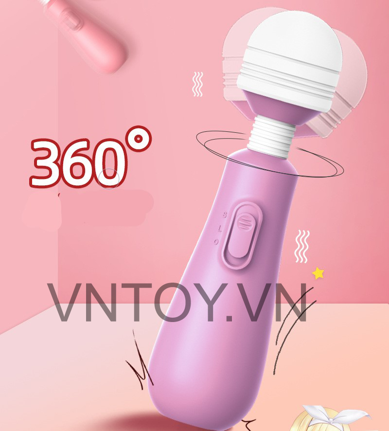 Chày rung cầm tay nhỏ gọn massage âm đạo