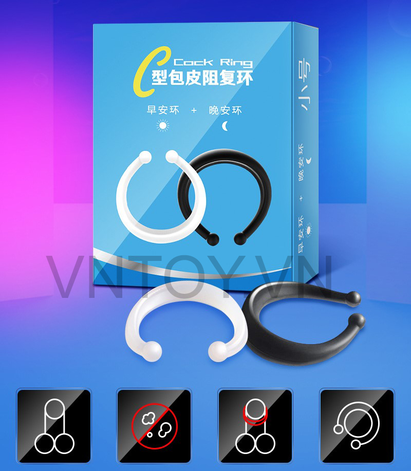 Vòng đeo đầu khấc ngày đêm điều trị xuất tinh sớm cho nam giới