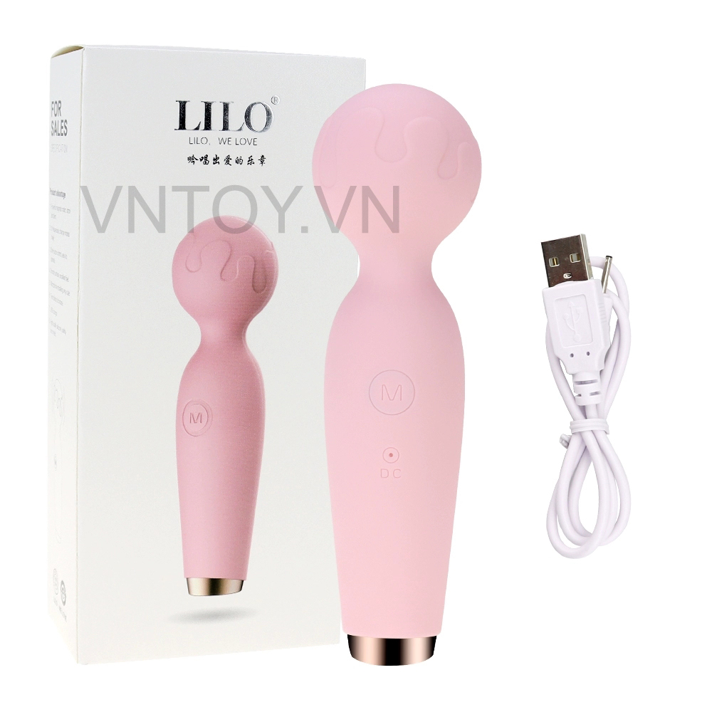 Chày rung Silicon ABS cao cấp mềm mại sạc pin