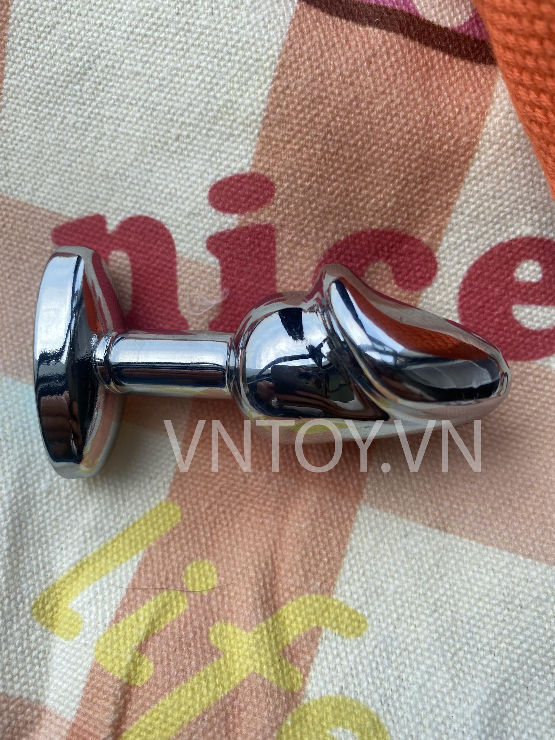 Nút bịt hậu môn Inox hình đầu khấc