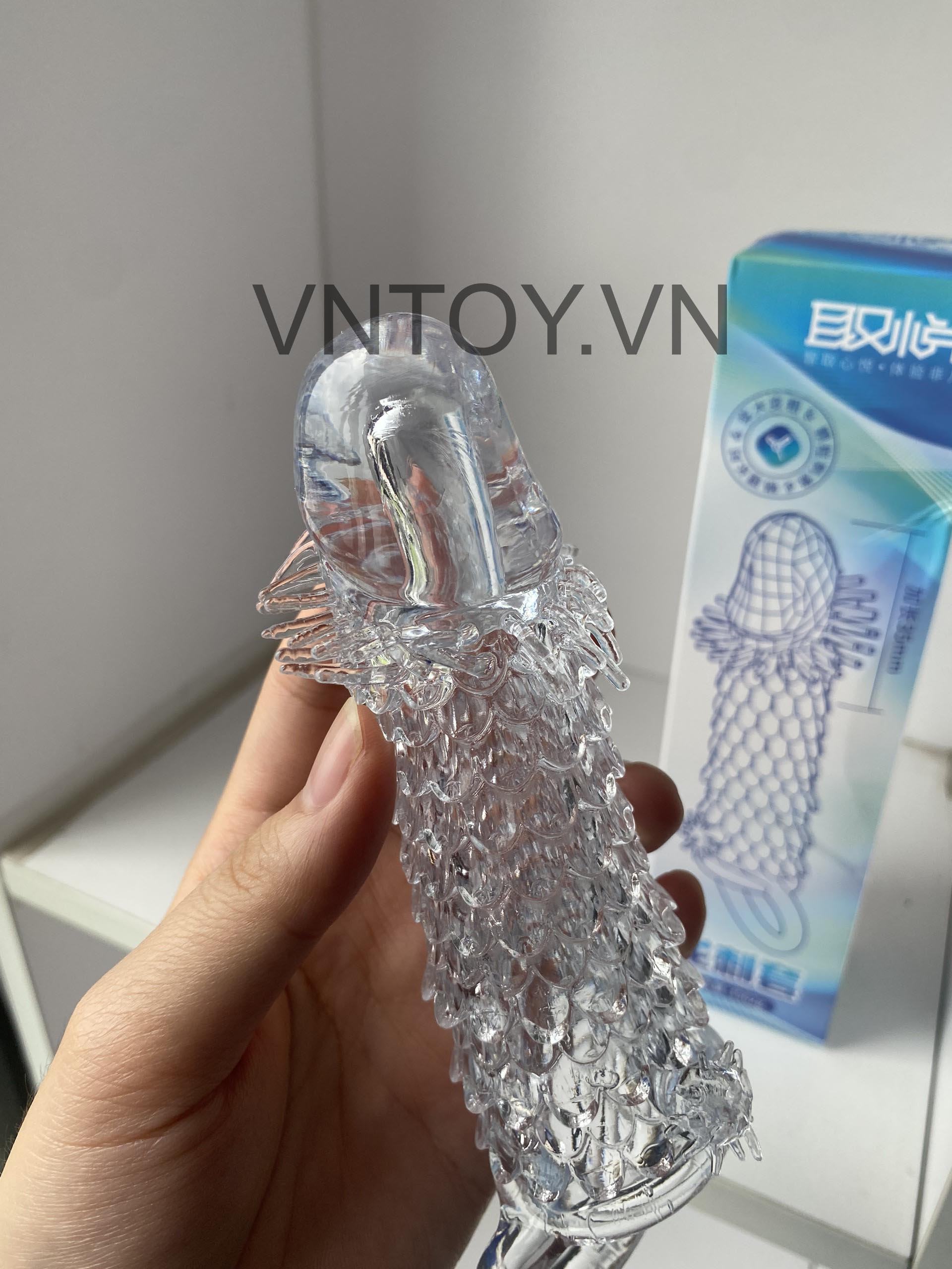 Bao cao su đôn dên vảy rồng