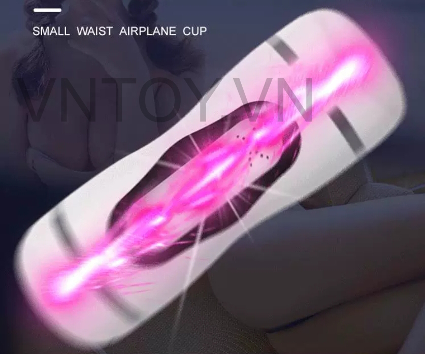 Cốc thủ dâm 2 đầu tự động rung rên la sưởi ấm hình âm đạo và môi