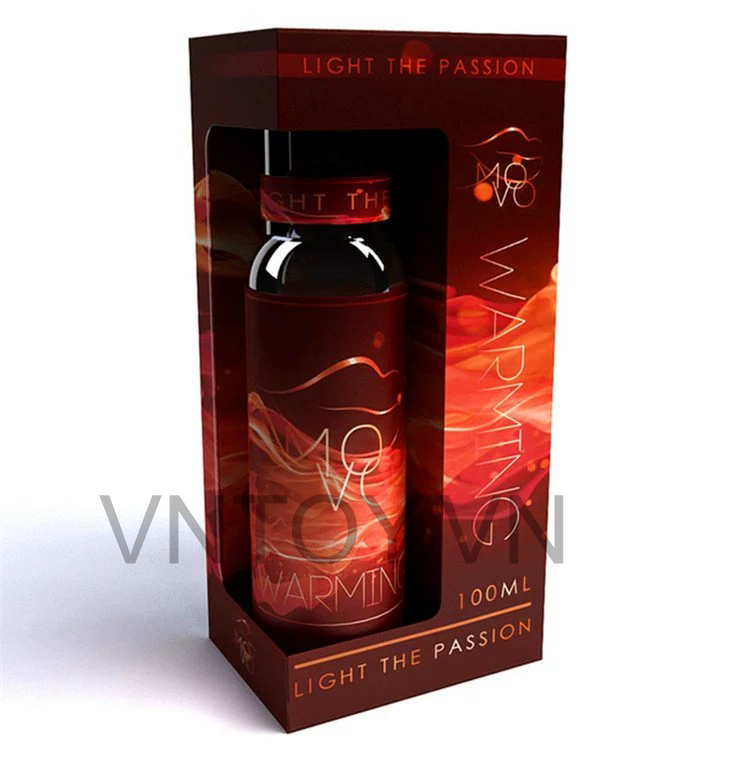 Gel bôi trơn nóng ấm Movo Warming Light The Passion chai 100ml