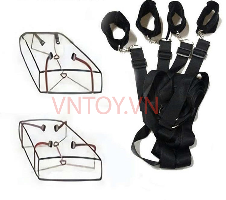Bộ trói chân tay cố định trên giường