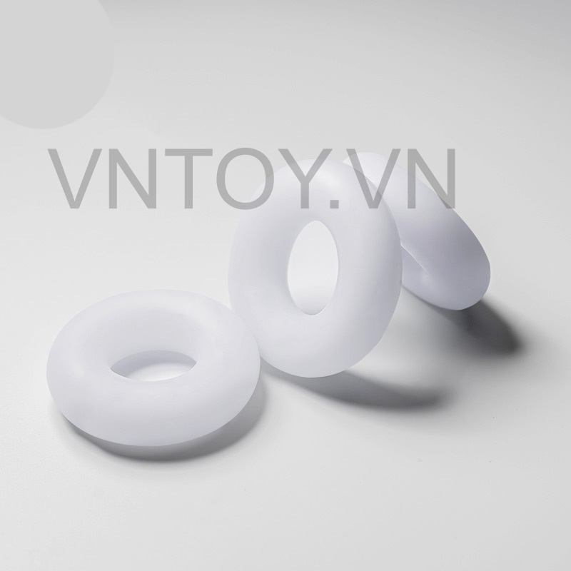 Vòng đeo Cock Rings chống xuất tinh sớm đặc - Hộp 3 cái