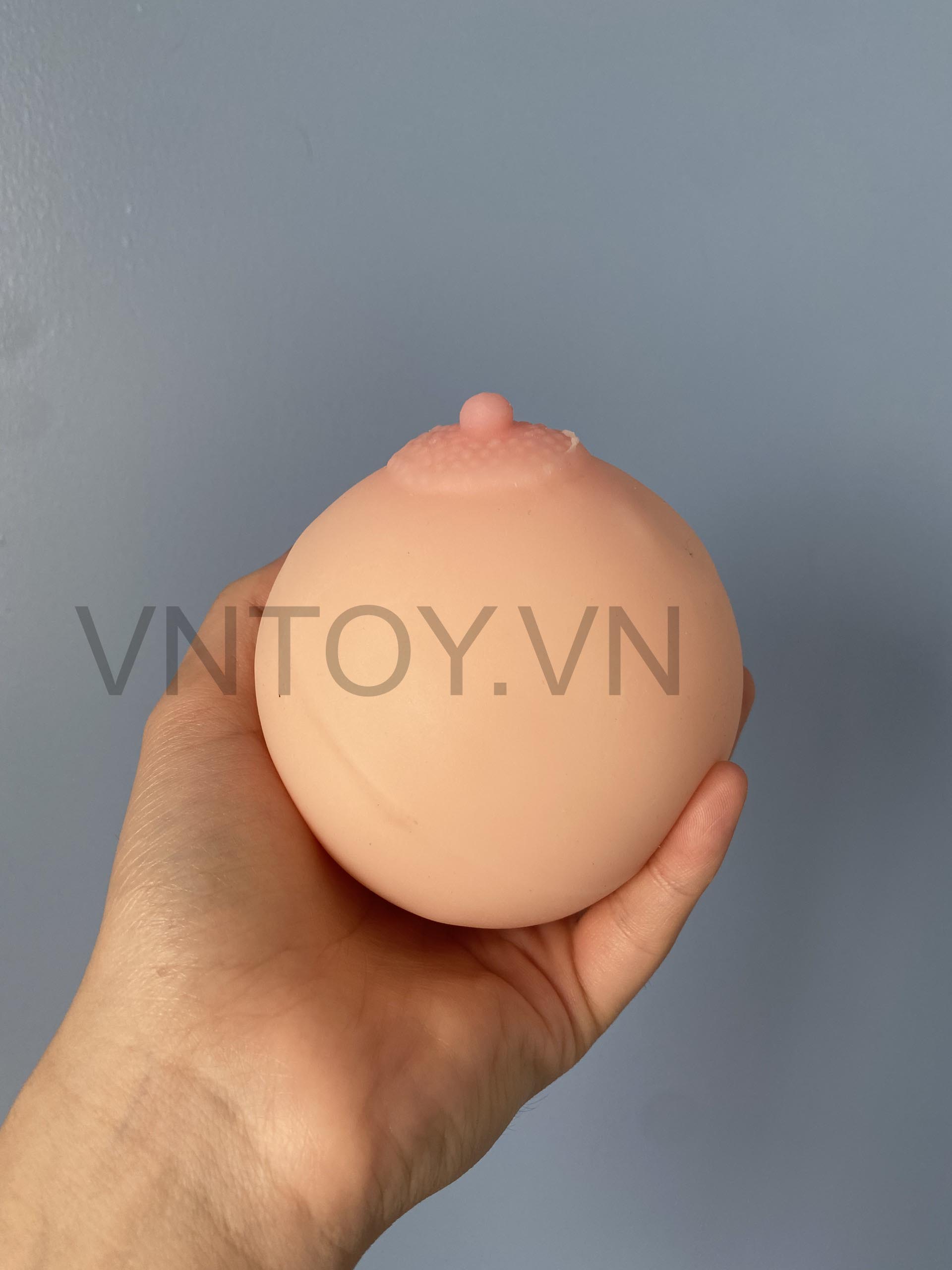 Ngực Silicon to tròn có lỗ âm đạo - Vú Silicon thủ dâm nam giới