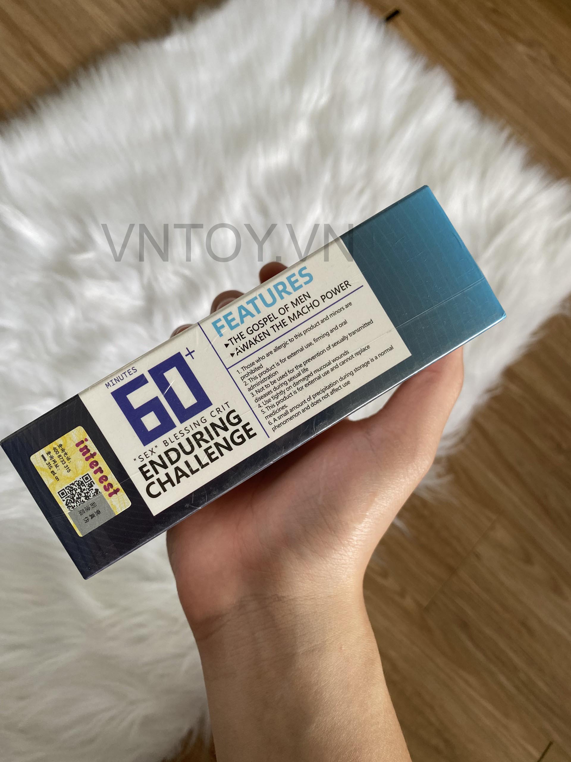 Xịt chống xuất tinh sớm Interest chính hãng