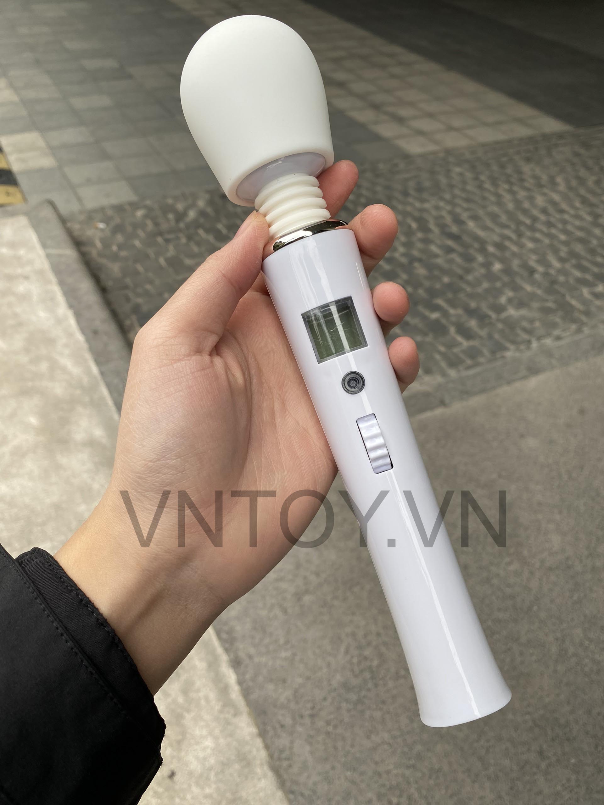 Chày rung cao cấp màn hình LED massage âm đạo