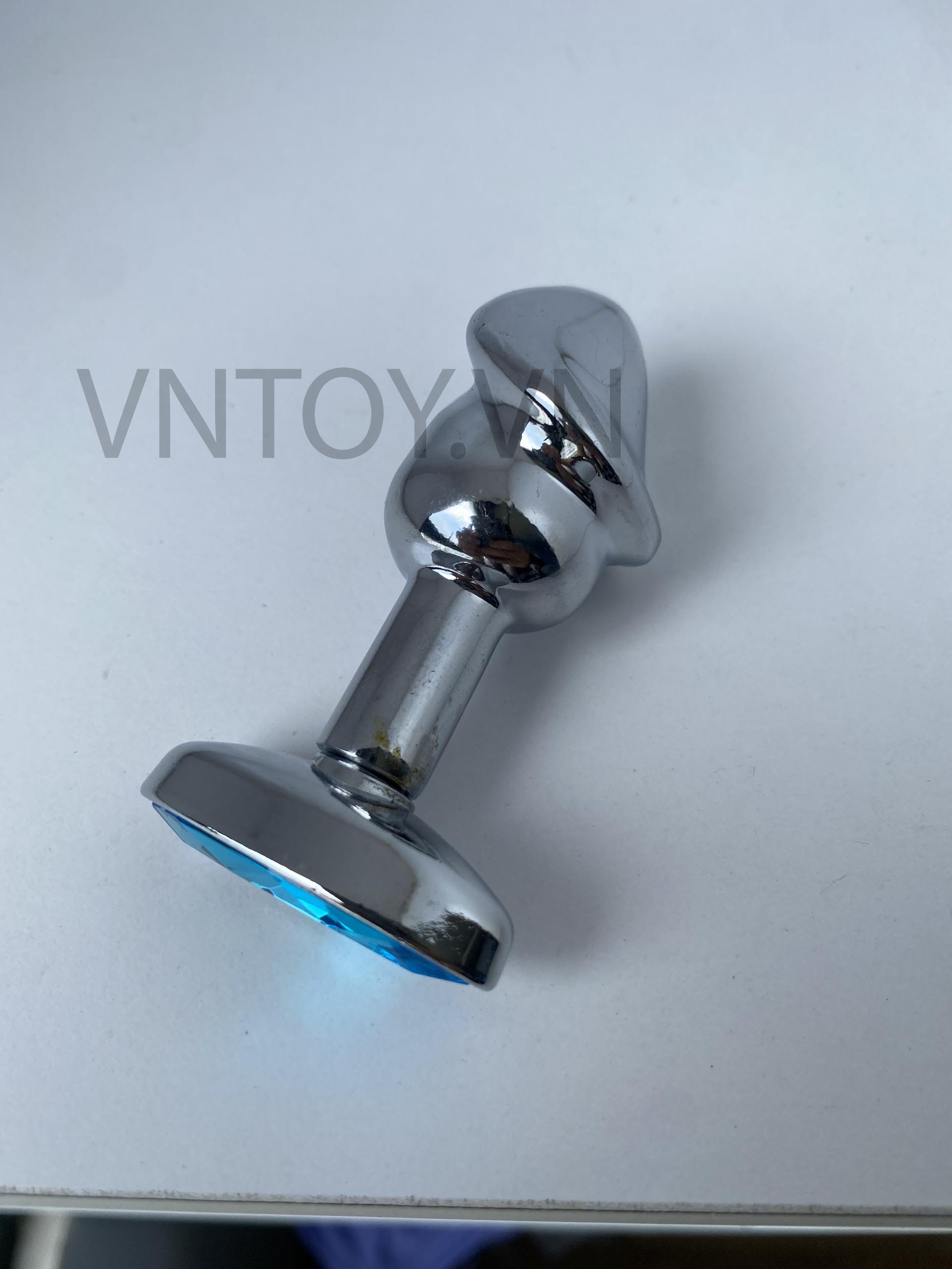 Nút bịt hậu môn Inox hình đầu khấc