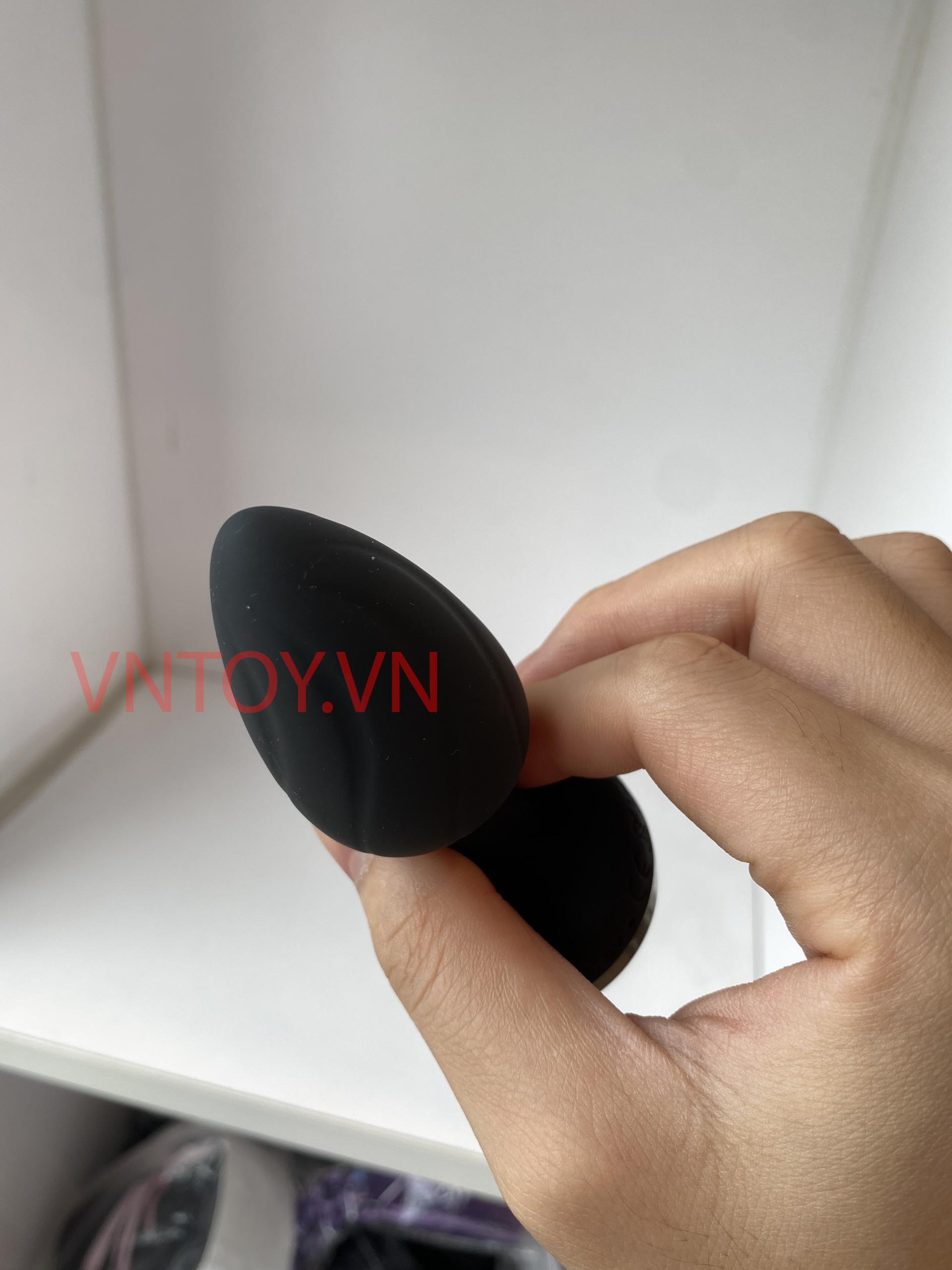 Plug hậu môn đèn LED Silicon điều khiển từ xa