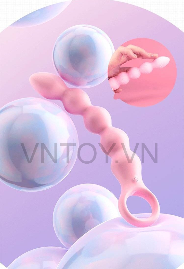 Que rung hậu môn cao cấp nhiều viên bi kích thích