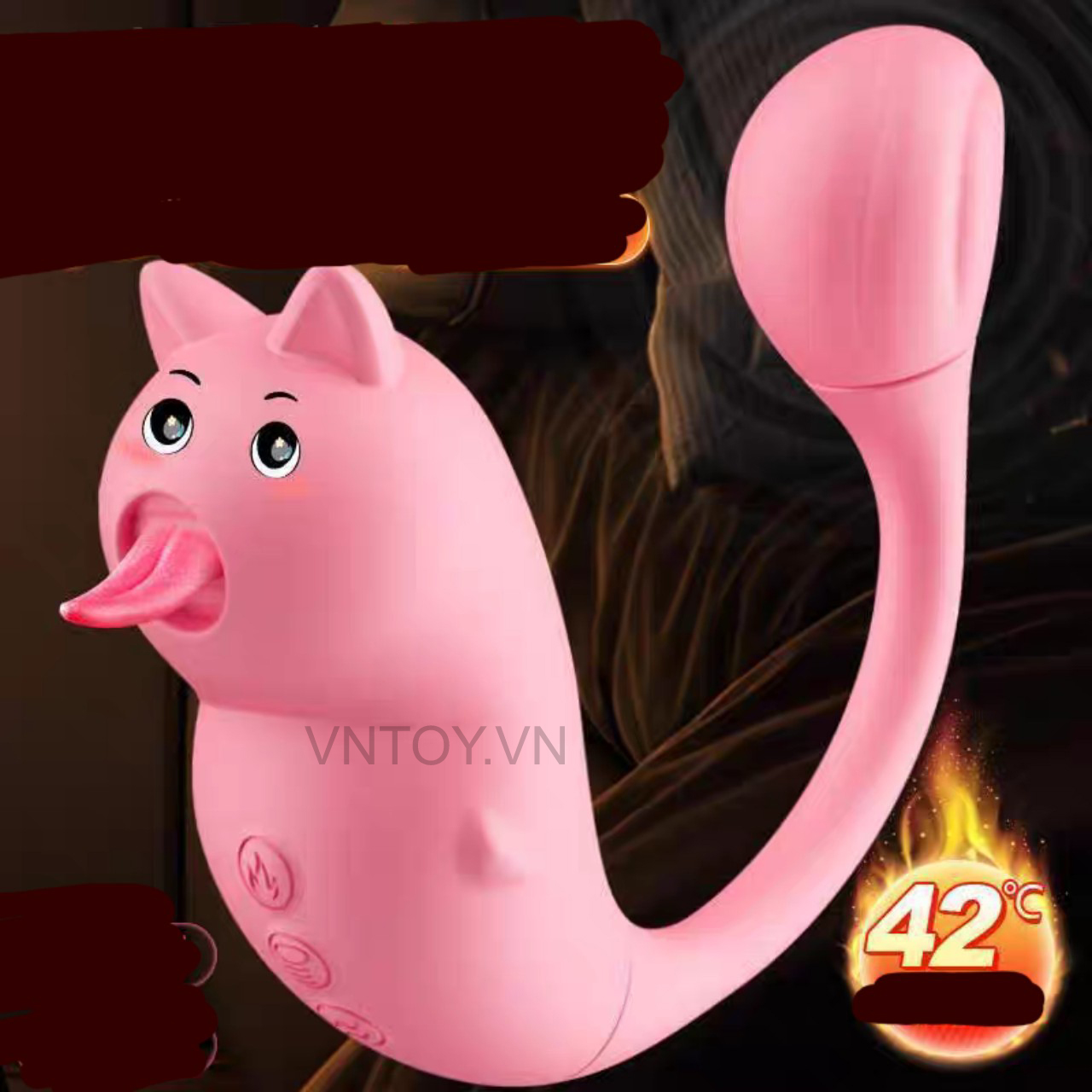 Lưỡi rung tỏa nhiệt hình con gấu có đuôi